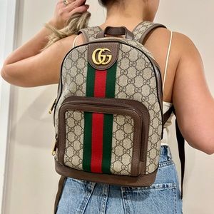 💯 Authentic GUCCI Ophidia GG small backpack